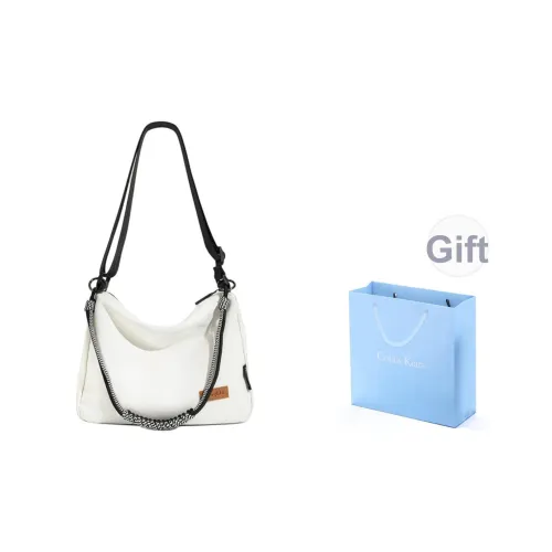 COLINS KEIRS Холст Повседневный Коммутирование Путешествие Портативная Сумка через плечо Сумка на плечо Обычная Женская Белая