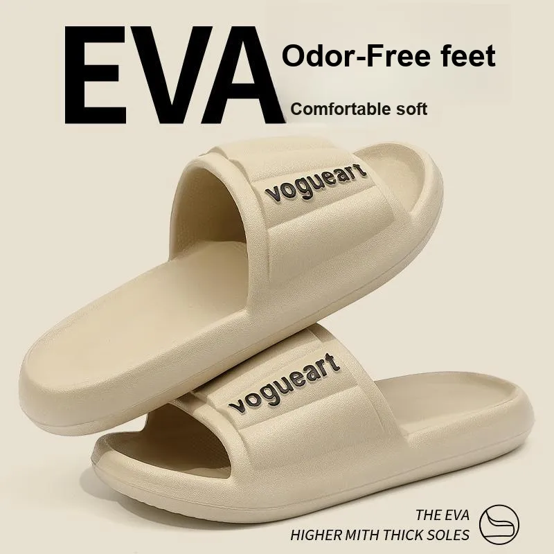 Foot Recreation Home Practical Summer Slip Resistant Quiet Bathroom Bathing Soft Sole Slippers-31