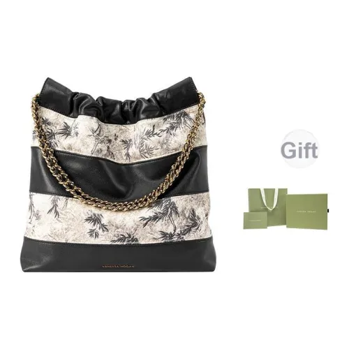 VANESSA HOGAN Коровья кожа Одно плечо Подмышечный Тоут Унисекс Черный