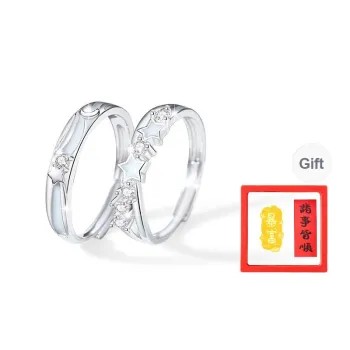 Chongqing Gold Store S999 Silver Rings Unisex