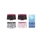 Box 4 Pack (Black Red+Black Red+Gray+White)