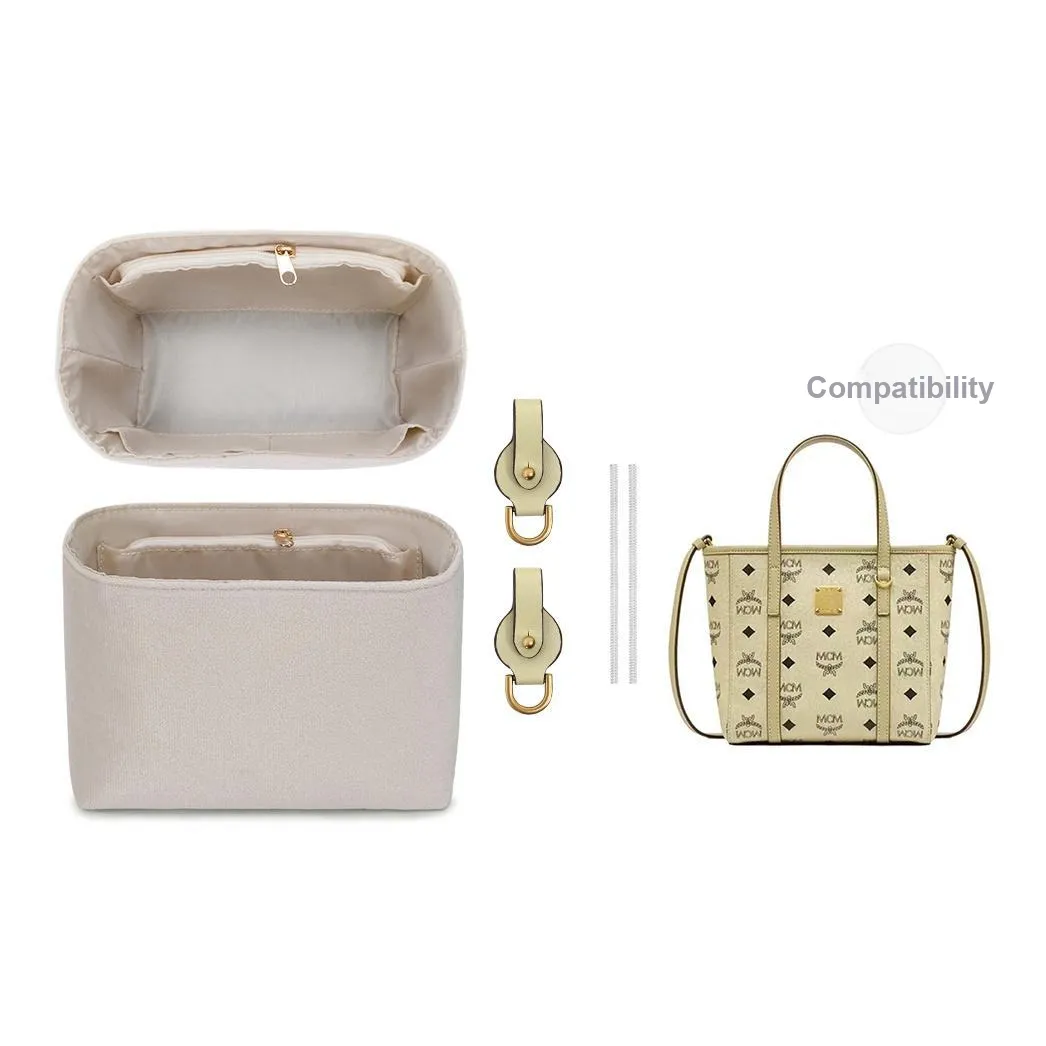 Lan Bao Fan Microfiber Bag Accessory Women's Ecru