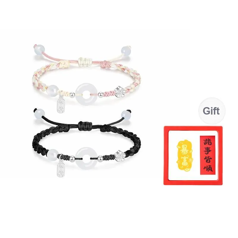 Chongqing Gold Store 999 Fine Silver Bracelets Unisex-6