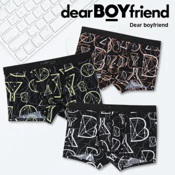 DearBoyFriend Boxer Shorts Men's Black