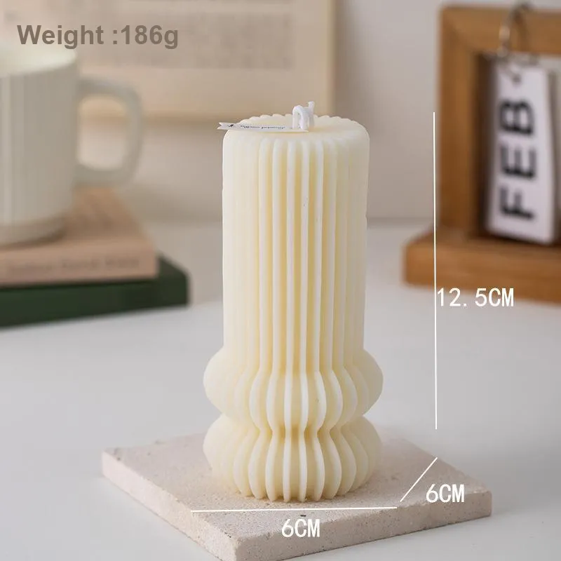 Emperor He Nordic Style Artistic Candle For Home Use, Creative Geometric Styling Candle-5