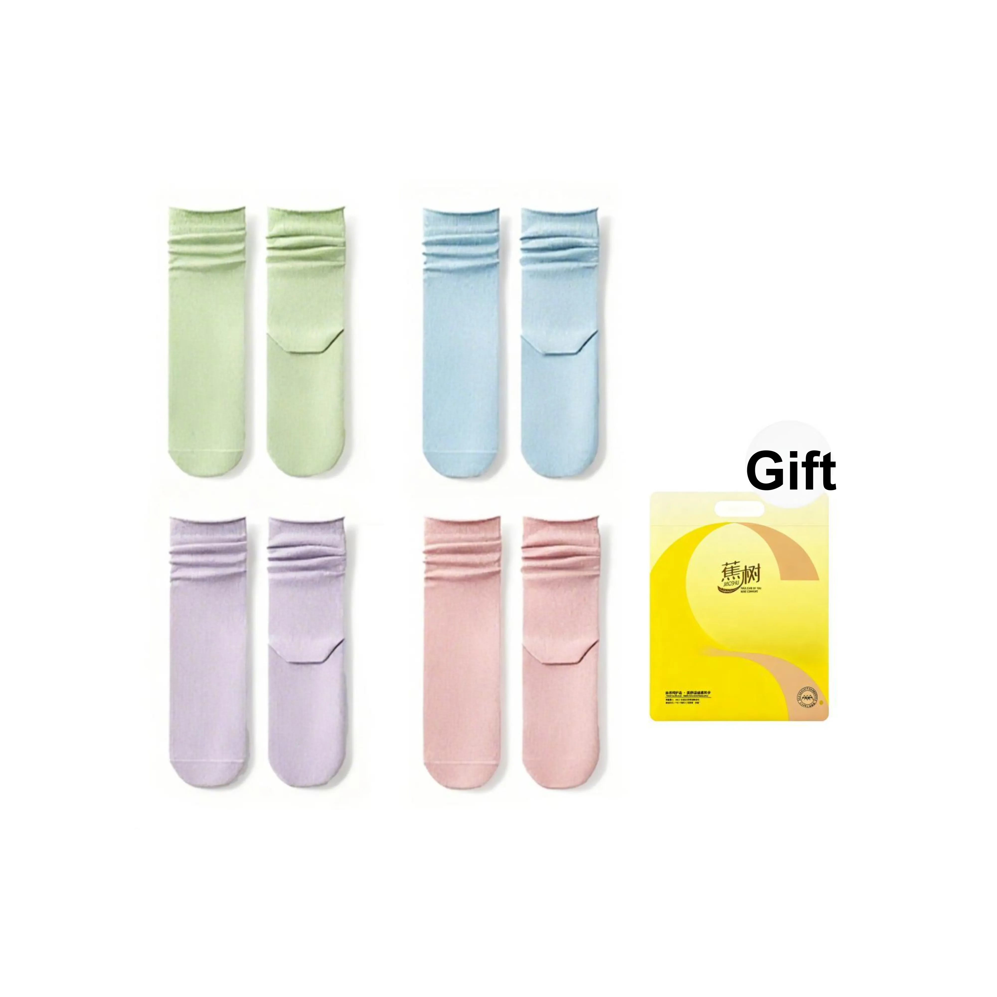 Jiaoshu Женские носки MID до икры