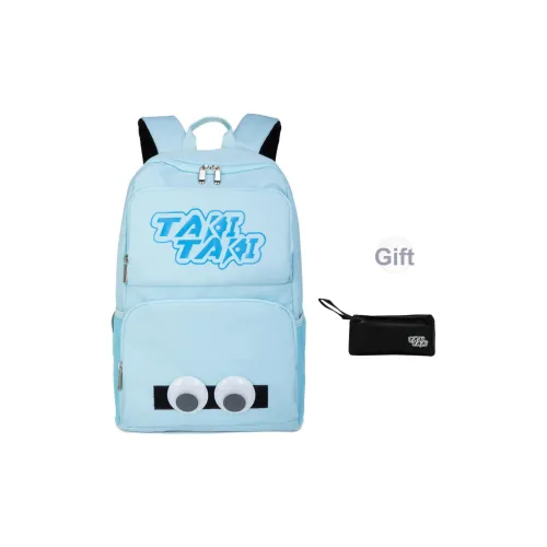 TAKI Oxford Компьютерный рюкзак Унисекс Классический черный Туманно-синий Красный