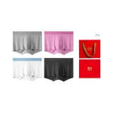 Rose Red/White/Light Gray/Dark Gray 9664 (4 Pack)