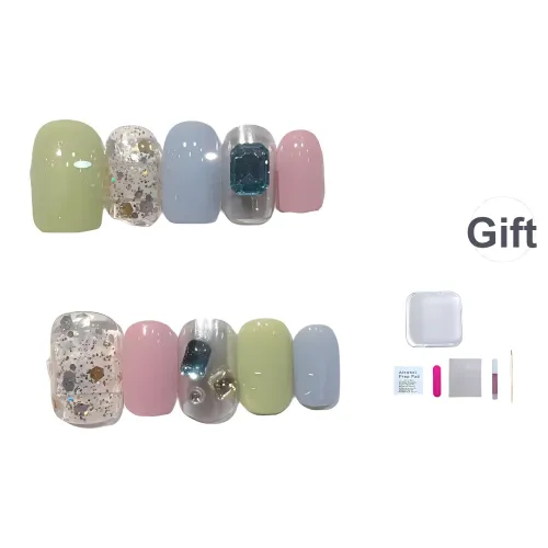 JIDUOMENG Накладные ногти Унисекс