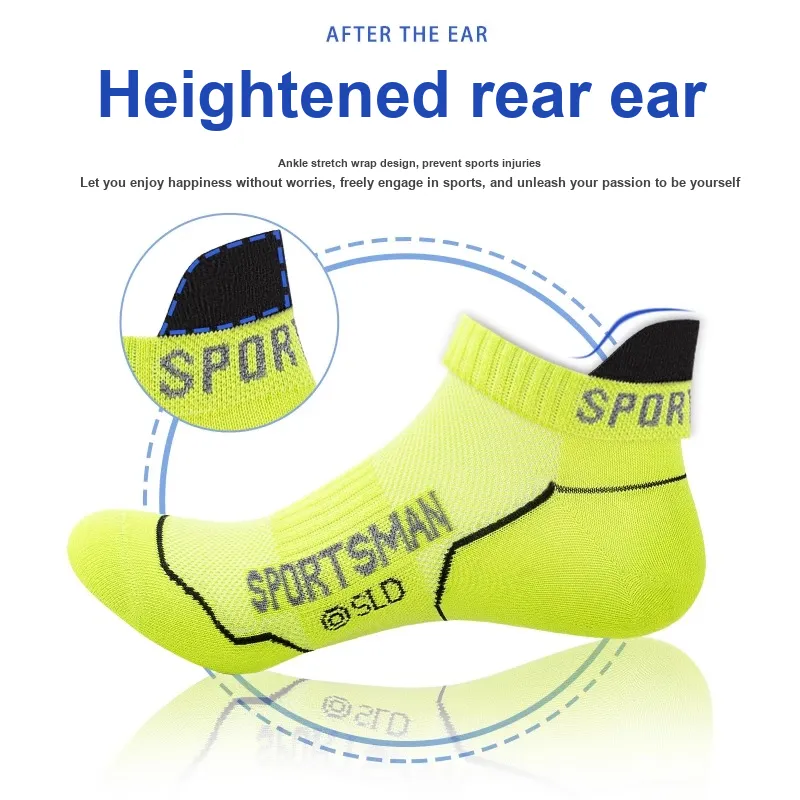 Taste The Color Ankle Socks Unisex 5 Pack-83