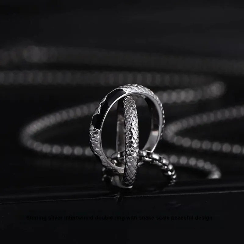 FOREVER MELODY 999 Fine Silver Necklaces Men's-1