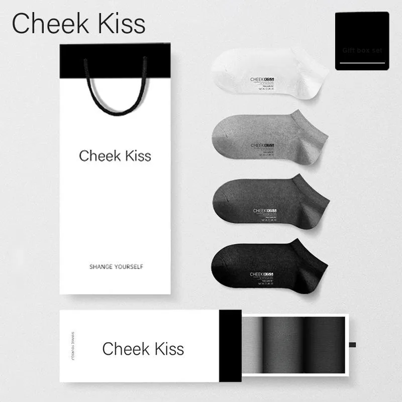 Cheekkiss Ankle Socks Men's Box 4-Pack-9