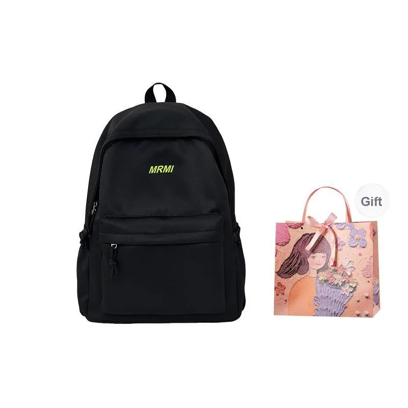 PARK DANCE Nylon Backpack Regular Unisex Multicolor-7