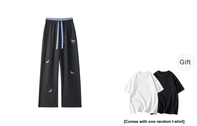 WELTER EXPERIMENT Essential For Summer. Casual Pants Unisex-4