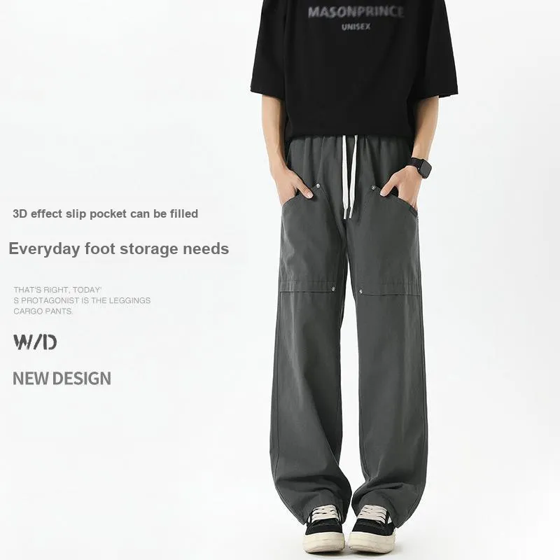 WOOD SOON Casual Pants Unisex-9