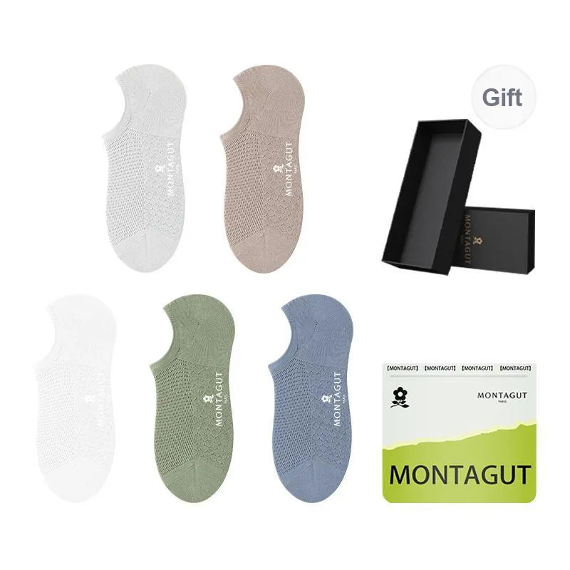 Montagut No Show Socks Men's Gift Box Combination-30