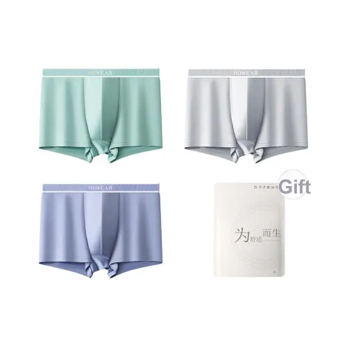 Red Bean Нижнее белье Мужской Сумка для покупок 3 шт