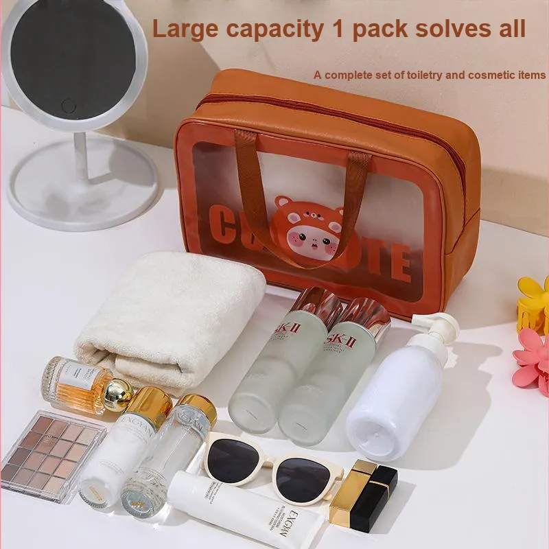 Gentle Welcome Wet/Dry Separation Portable Travel Large Capacity Waterproof Bag Cosmetics Storage Bag-28