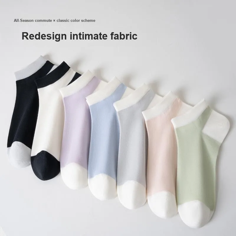 Caramella No Show Socks Women's 5 Pack-7