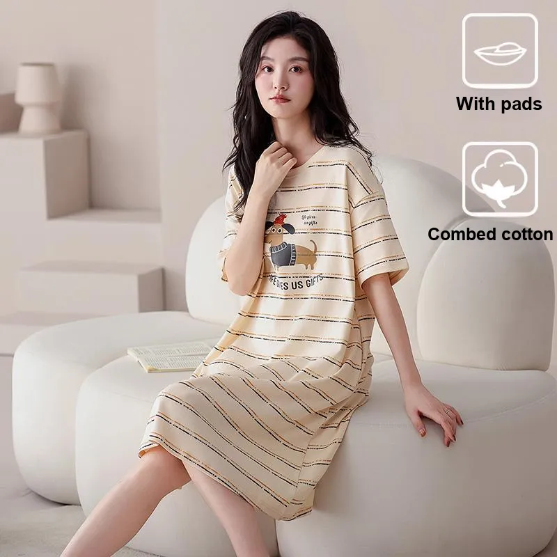 Good fortune Women's Nightgowns-6