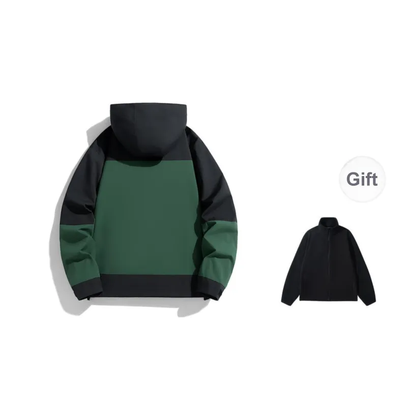 Feiyue Water-Resistant Windproof Warm Water-Repellent Windbreaker Jacket Unisex-22