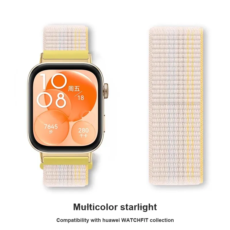 Akkerds Huawei Fit3 Watch Band Huawei Compatibility 20cm FIT3 Nylon Material-3