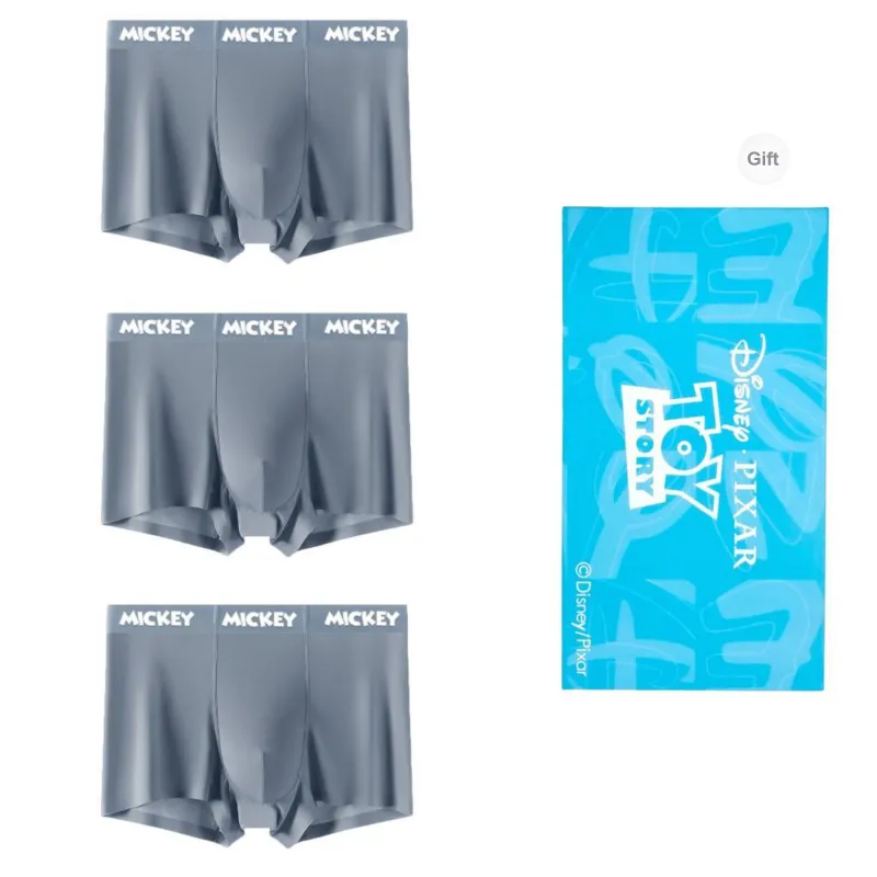Disney Mickey Series Underpants Men's Shopping Bag Combo Set-12