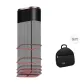 Lightweight Nano Model 31*27cm Opening * 3m Length+Double Side Pocket Fishing Keepnet Bag