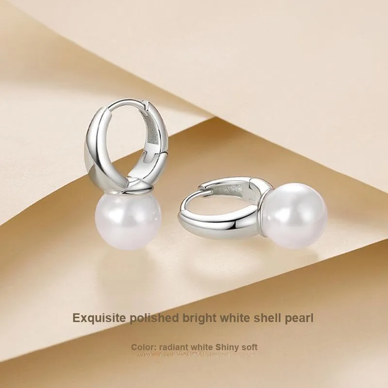 LOVING S925 Silver Earrings Women's-5