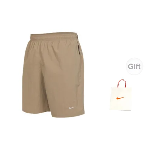 Nike Casual Shorts Men Khaki+Gift Bag