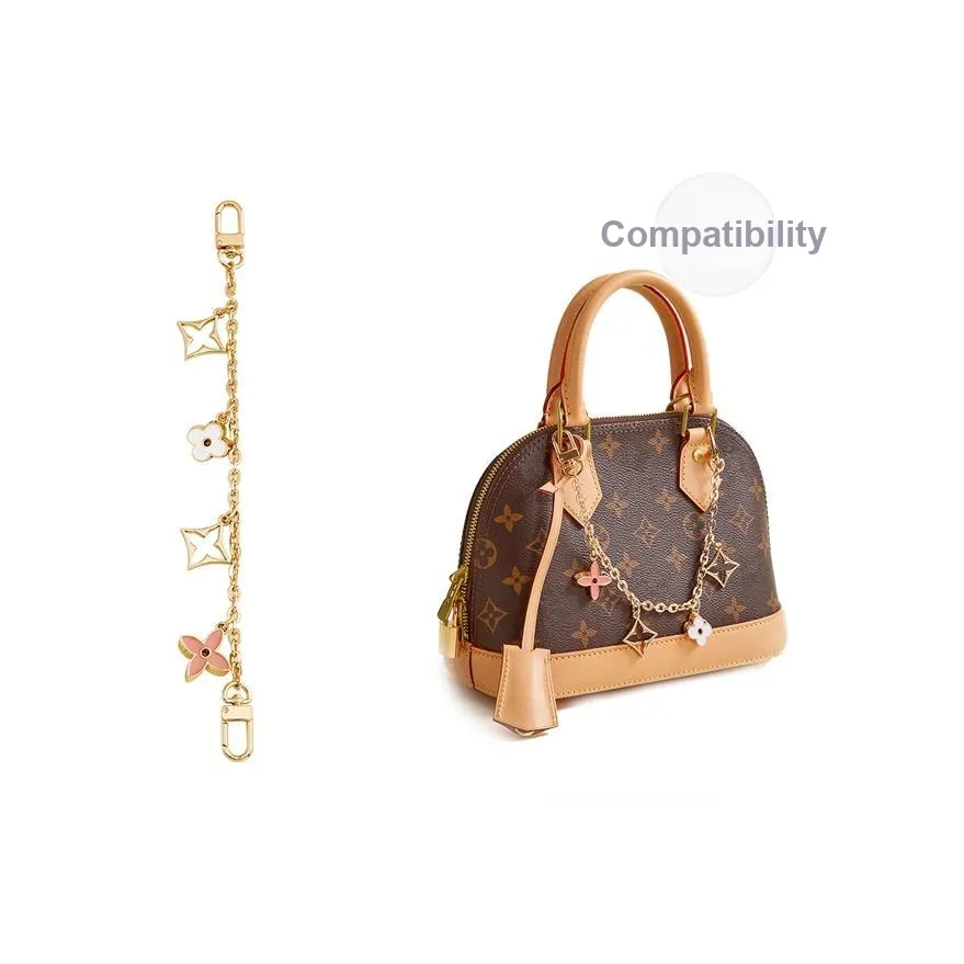 Ingenuity Handmade Сплав Alma Купольная Сумка Модифицированная Декоративная Цепочка Аксессуар для Сумки Женская Золотого Тона