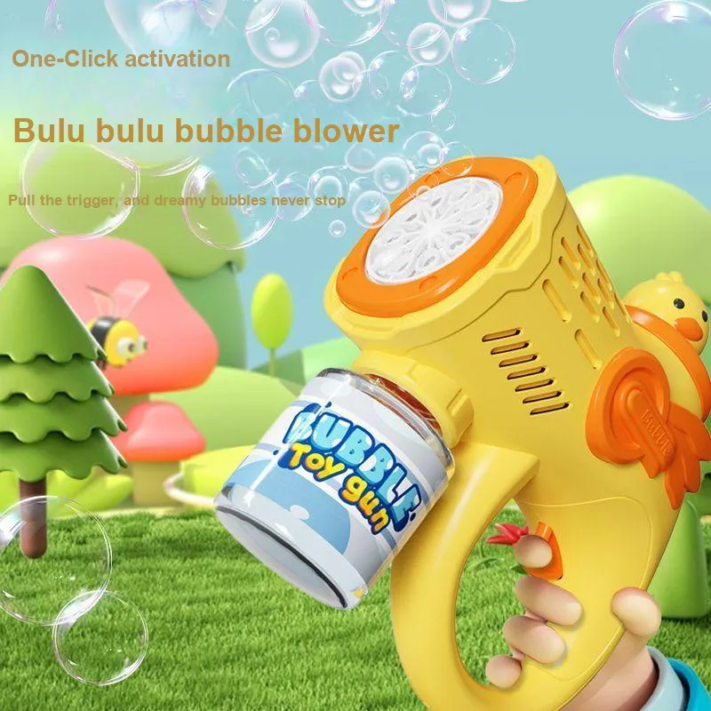 Lezhi By Me Electric Light Fully Automatic Leak Proof Handheld Bubble Machines-1