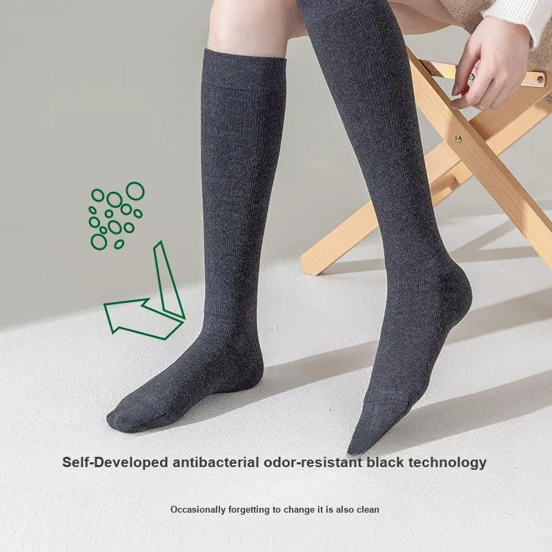 FUGEER Knee High Socks Women's 1 Pack-2