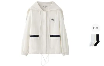 Tokyo Season Sweatshirt Spring And Fall Unisex White