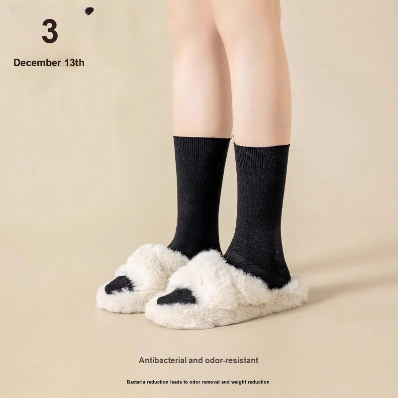 Thirteen day Season Mid Calf Socks Women's 4 Pack-10