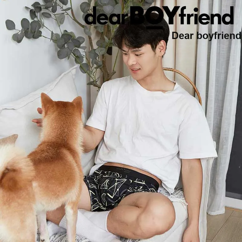 DearBoyFriend Boxer Shorts Men's Black