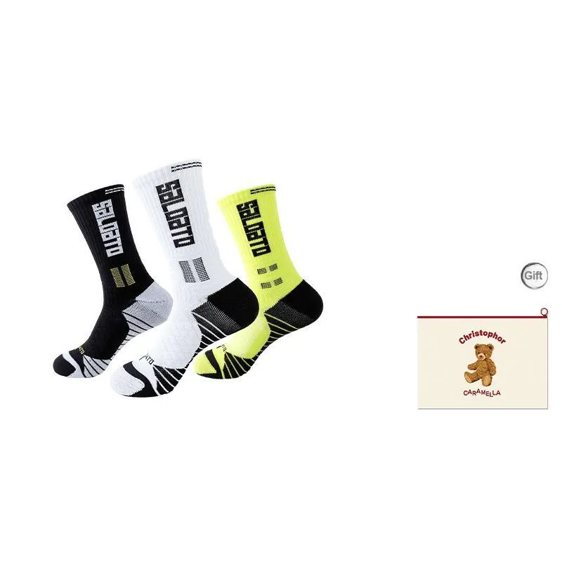 Caramella Basketball Socks Men's Shopping Bag Combo Set-10