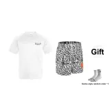 Crackle+White Signature Short-Sleeved (Comes with Socks)