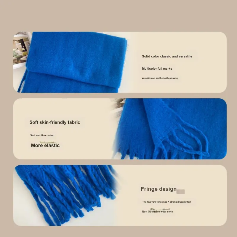 Specialoutlook Polyester Knit Scarves Unisex-9