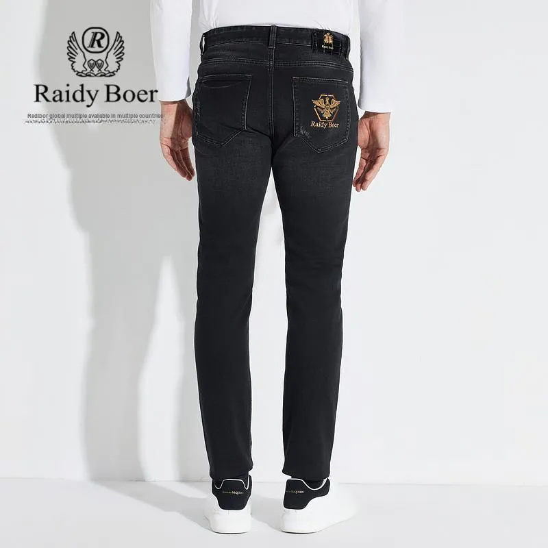 Raidy Boer Jeans Men Black-3