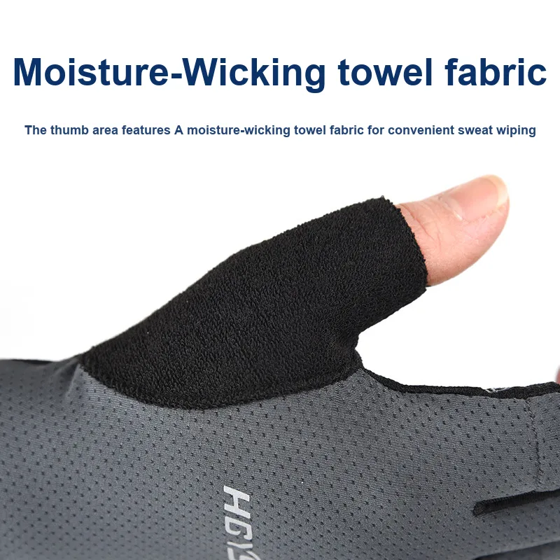 HNJ Cycling Gear Half Finger Gloves Unisex-2