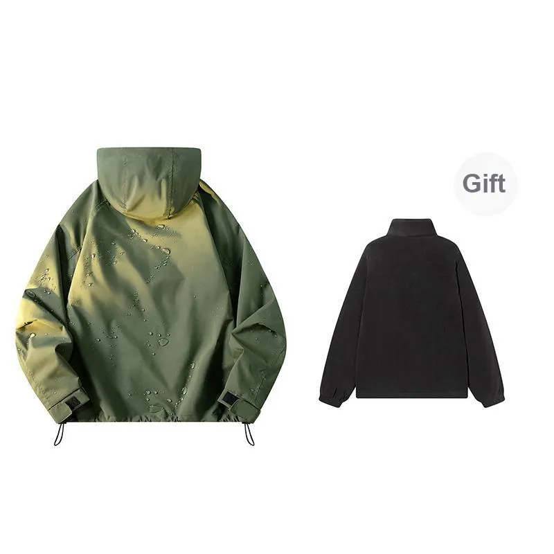 Lafetto Waterproof And Windproof Windbreaker Jacket Unisex-17
