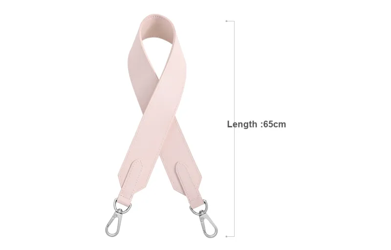 Lan Bao Fan Microfiber Synthetic Leather Bag Strap Women's Pink-26