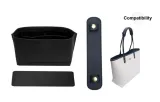 [Three-Piece Set]Dark Blue Shoulder Pads+Storage Liner+Bottom Pad