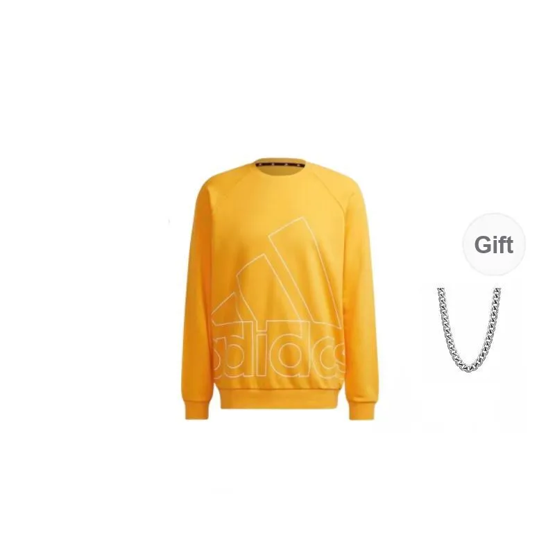 Adidas M Big Lo Swt Ft Sweatshirt Unisex Yellow-1