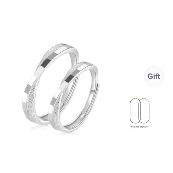 Kim Ka Fook S925 Silver Rings Unisex