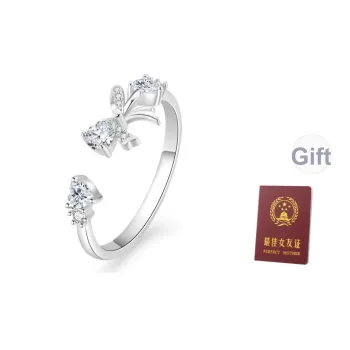 Central Fashion 925 Sterling Silver Rings Women's