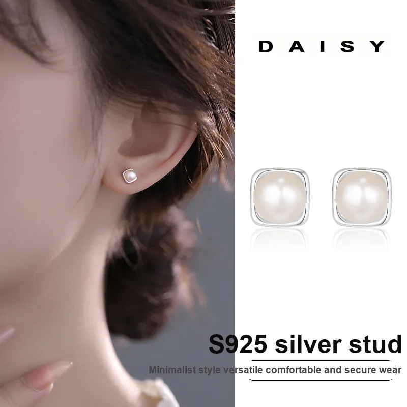 Daisy Dream 925 Sterling Silver Stud Earrings Women's-1