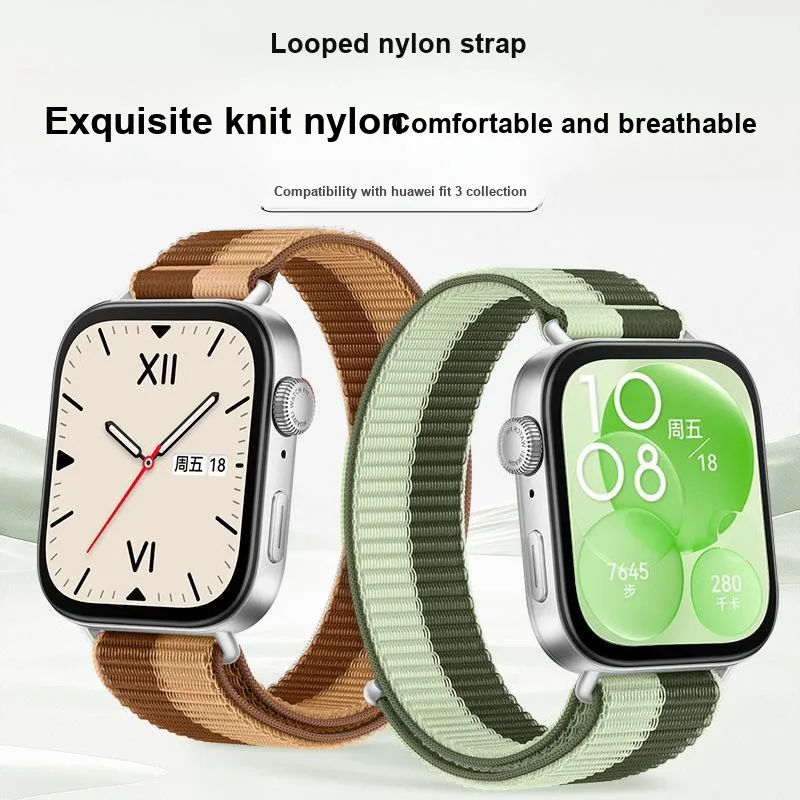 Vobafe Watch Band Huawei Compatibility 210mm Nylon Material-1