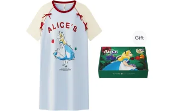 Gongdie x Disney Nightgown Women's Gift Box Set Blue